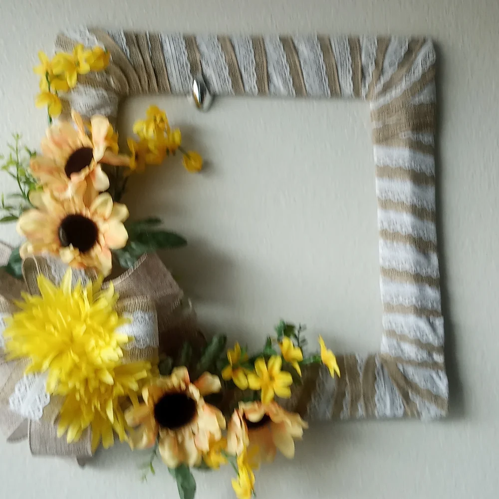 Springtime Frame Wreath